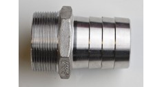 Stainless Steel BSP hose connector 